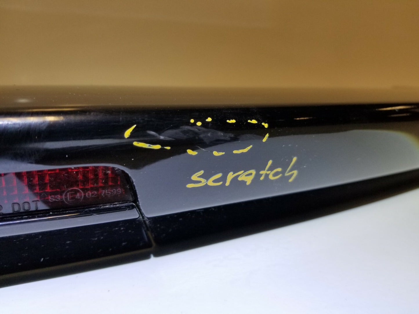 2014 Nissan Versa Trunk Lid Spoiler & 3rd Brake Light OEM