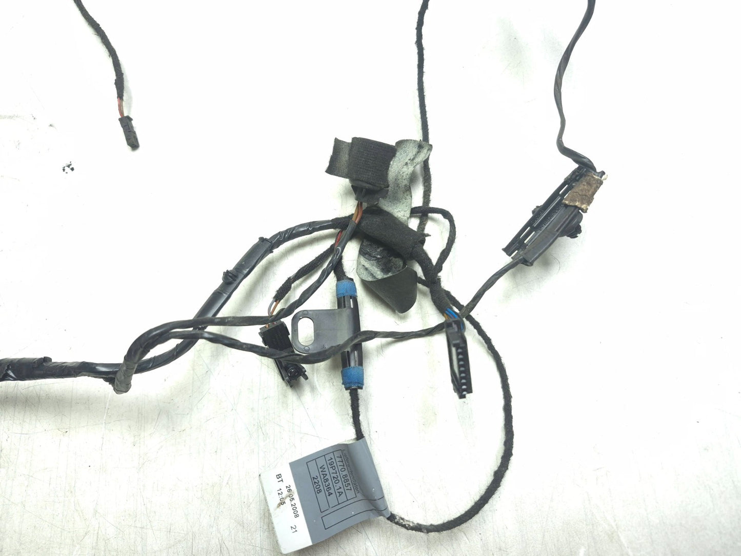 2008 BMW X6 E71 Front Left Driver Door Wire Harness OEM