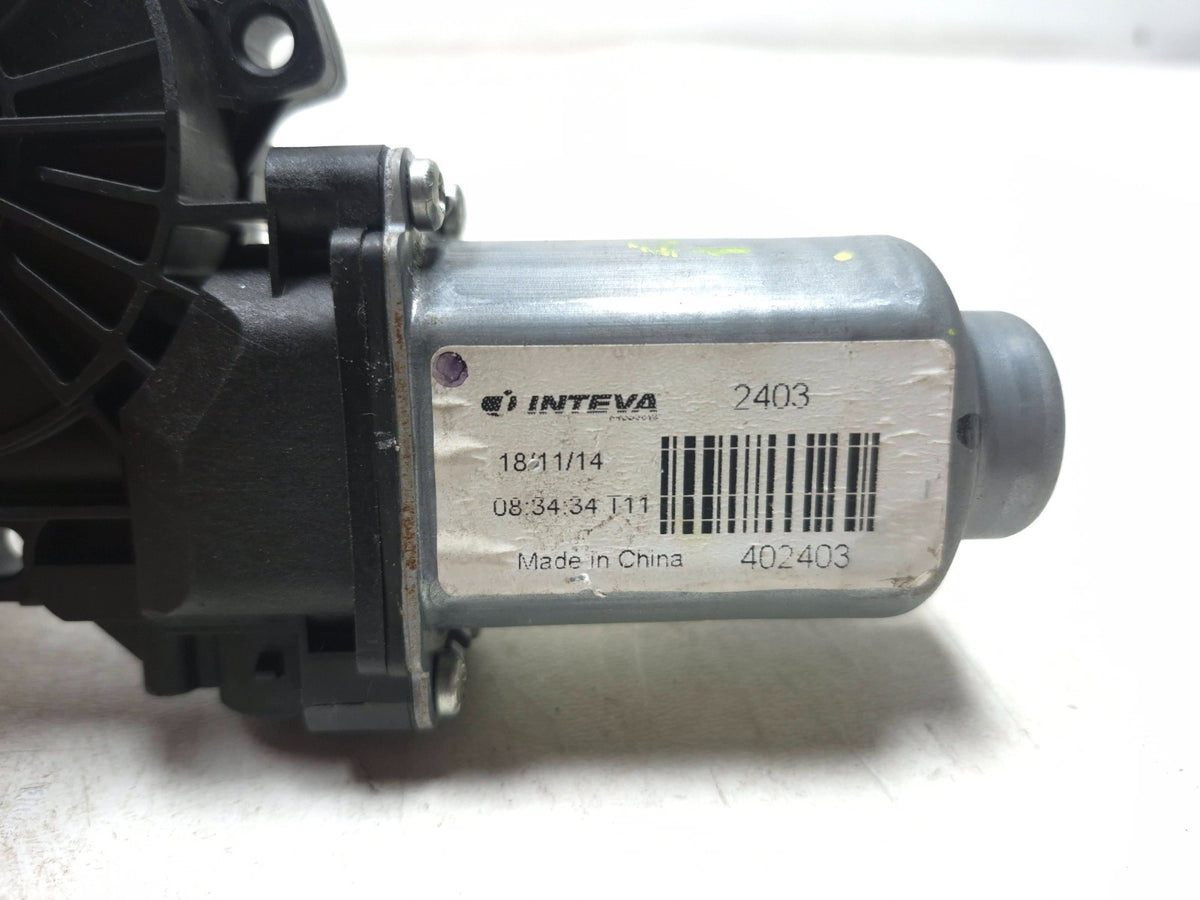 2015 Kia Optima Rear Door Window Regulator Motor Driver Side OEM