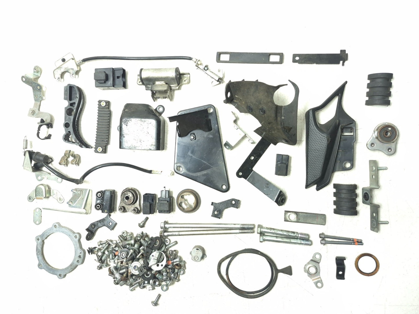 2009 Yamaha Fz6r Misc Bolt & Hardware Bracket OEM