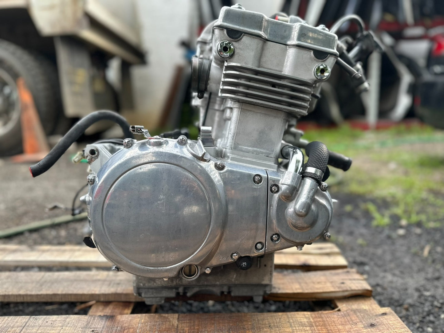 1991 Kawasaki Vulcan 500 En500 Engine Motor OEM