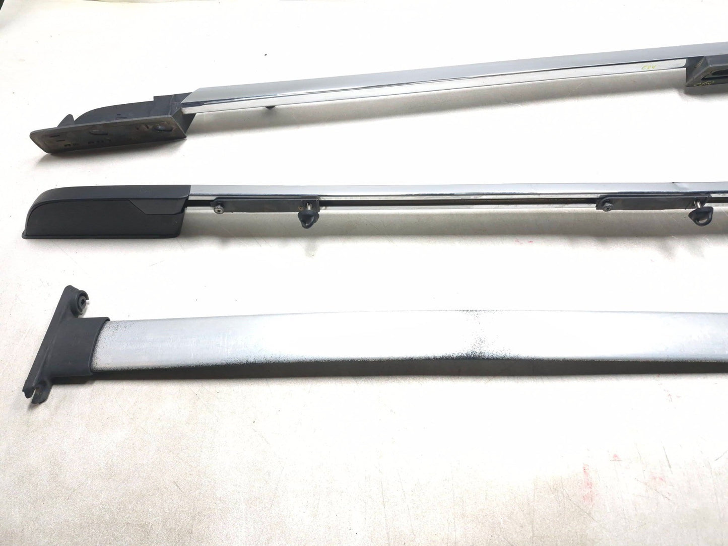 2008 Lincoln Navigator Roof Rack Rail Track Cross Bar Set OEM