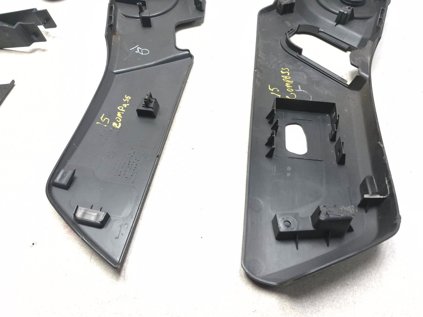2015 Jeep Compass Front Left Driver Side Seat Trim Panel 9 Pcs OEM