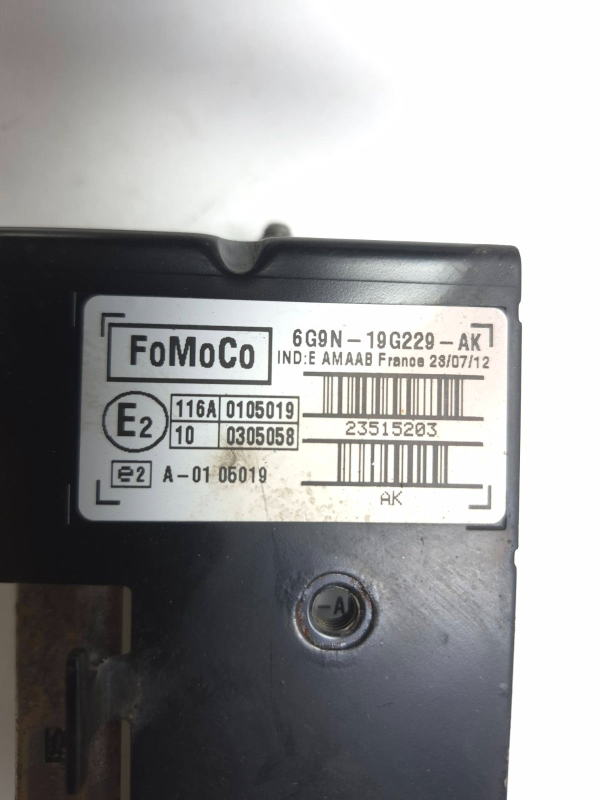 2013 Volvo S60 Anti-theft Alarm Siren OEM