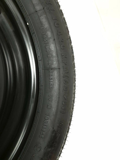 2011 Volkswagen Tiguan Spare Tire T 145/80 R 18 99m OEM