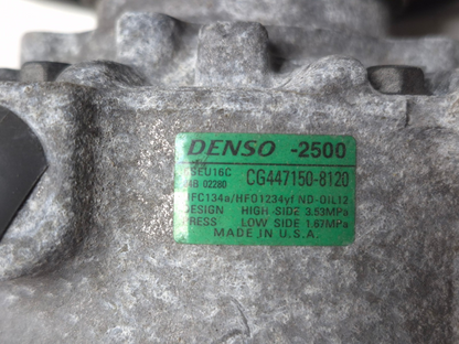 2018 Hyundai Sonata 2.4l A/c AC Compressor Pump OEM 97701-c2500
