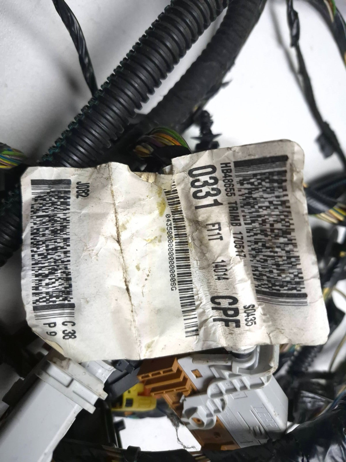 2017 Ford Transit Connect Xl Dashboard Wiring Harness Loom OEM