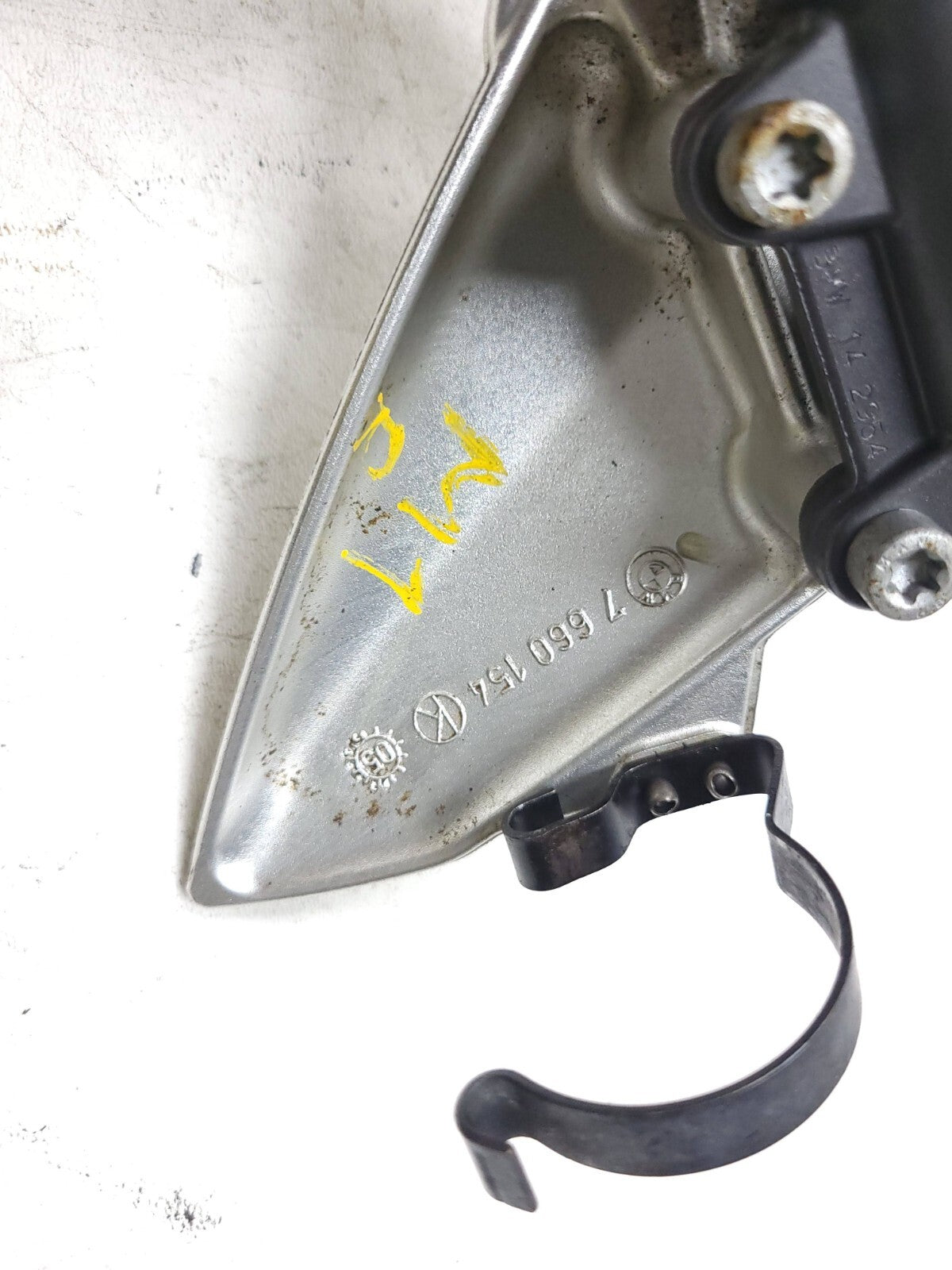 05-08 BMW K1200r K1200 Front Right Foot Peg & Brake Pedal W/ Master Cylinder OEM