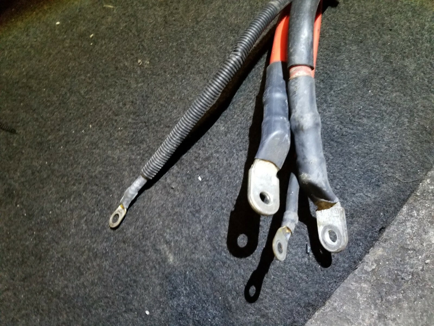 2011 BMW 128i Battery Terminal Main Positive Cable Plug Wire Harness OEM