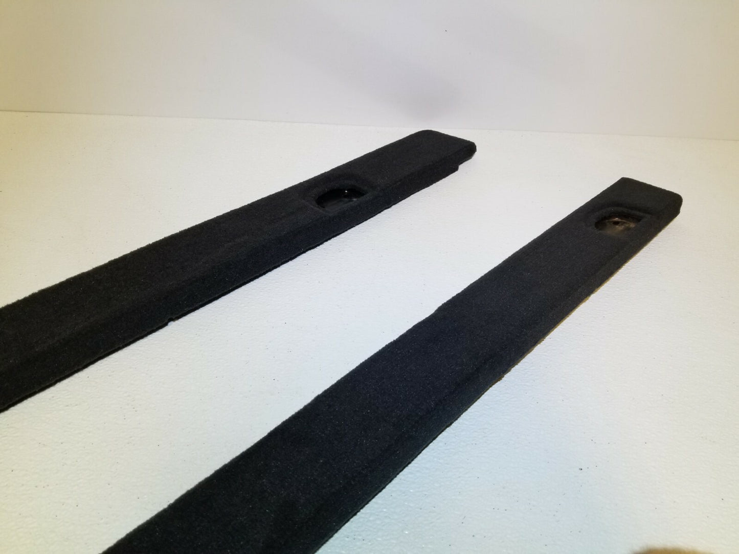 2015 Audi Q7 Trunk Cargo Floor Side Lining Trim Cover Left & Right Pair OEM