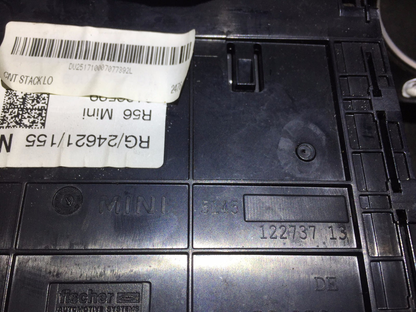 07 08 09 10 11 12 Mini Cooper R57 Dash Storage Compartment Trim 51459166599 OEM