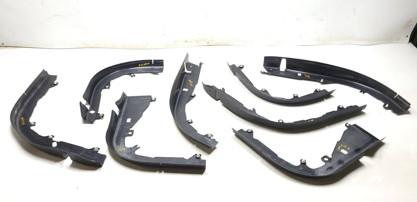 2010 - 2015 Jaguar XJ Door Finish Trim Panel Cover Lower Set 8 OEM