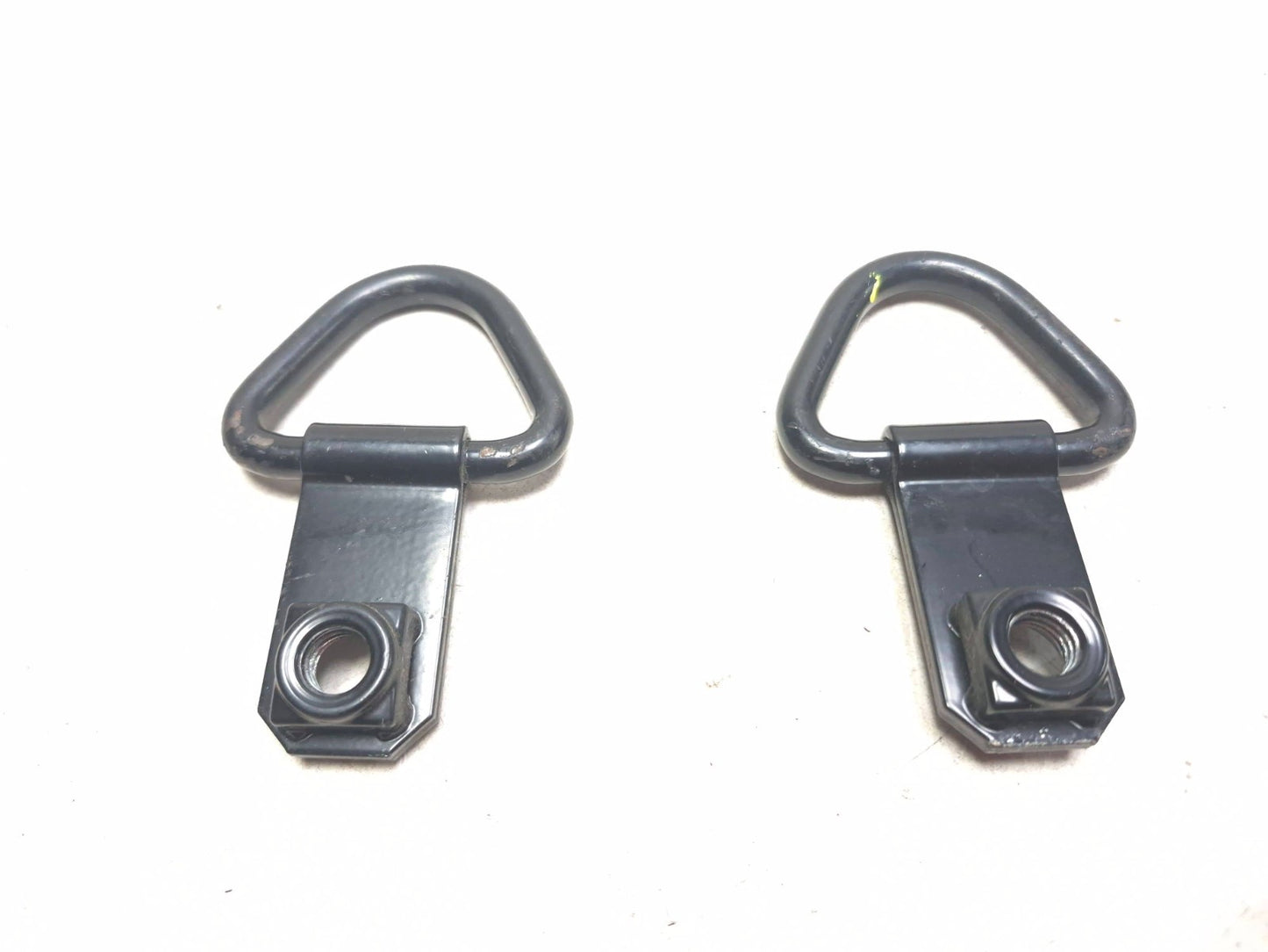 2007 Saab 9-5 Aero V-ring Tie-down Trunk Cargo Hook 2pcs OEM