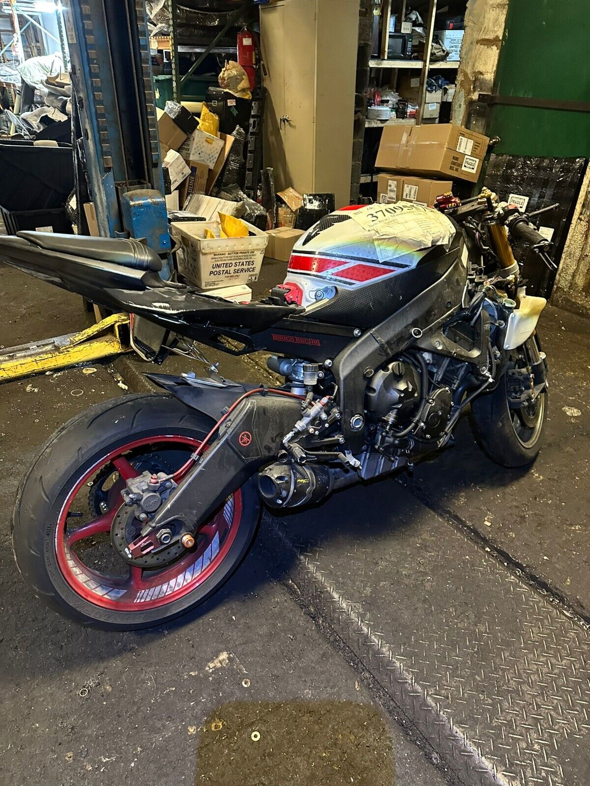 2008-2016 Yamaha R6 Exhaust Yzfr6 Two Brothers Racing 1-r Slip-on Carbon Fiber