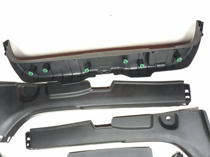 2012 Honda Cr-z Tailgate Trunk Trim Cover 7pcs OEM