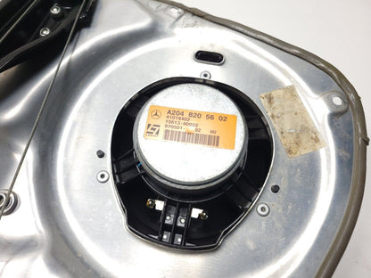 12-14 Mercedes-benz C300 Door Panel Regulator W/ Speaker Rear Driver Side OEM