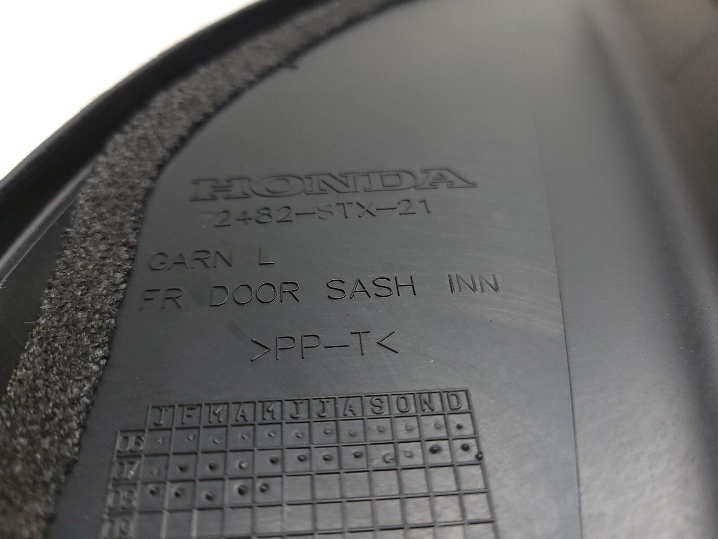 2007 - 2013 Acura Mdx Interior Door Trim Garnish Front & Rear 4pcs  OEM