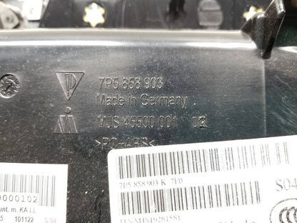 2013 Porsche Cayenne Driver side Lower Dash Panel Cover Trim OEM