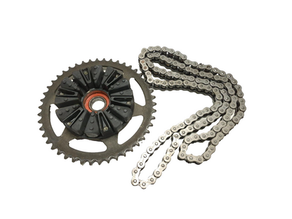 2004 Yamaha Fz6 S Rear Sprocket & Drive Chain Pair OEM