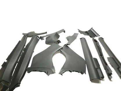 2007 Acura Tl Type-s Inner Sill Scuff Plate Set Front & Rear 12 Pcs OEM