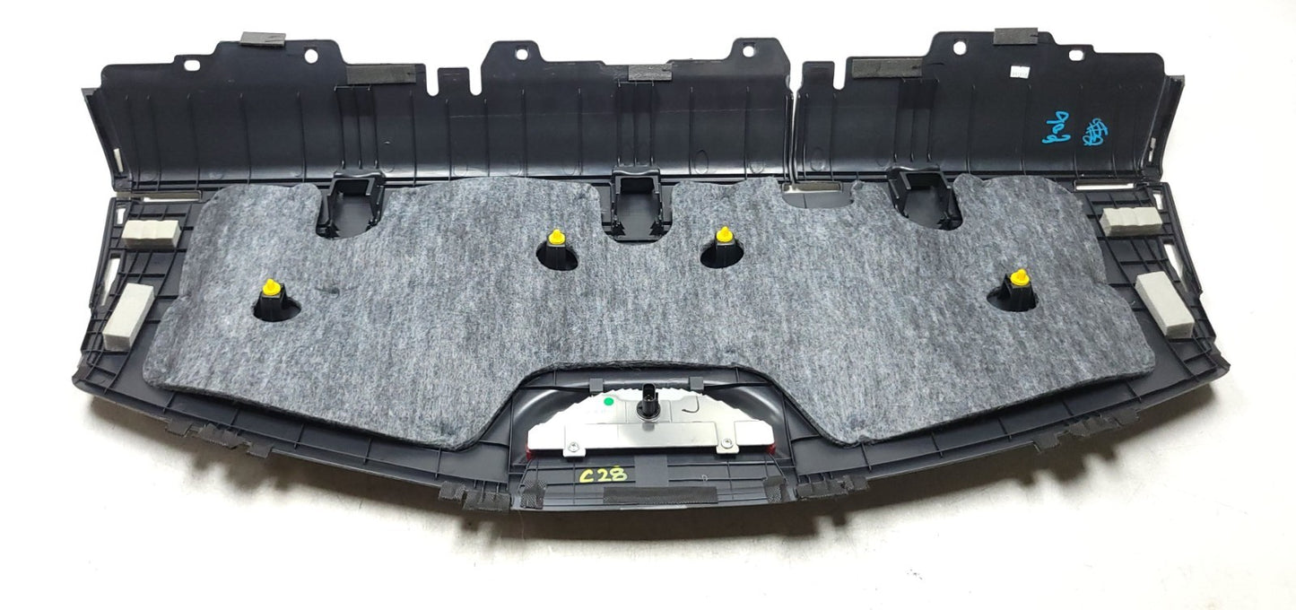 12-17 Hyundai Accent Rear Deck Shelf Panel Package Tray Trim OEM 85610-1r300-9y
