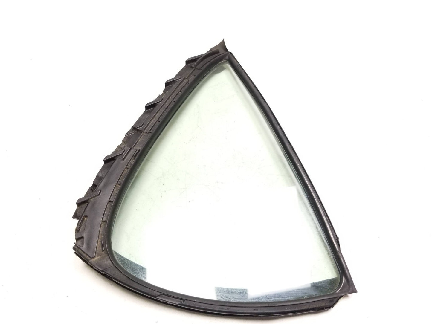 11-17 Lexus CT200h Rear Door Vent Window Glass Driver Side Left OEM