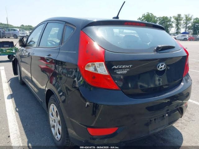 2014 Hyundai Accent Rear Left Side Exterior Door Handle OEM