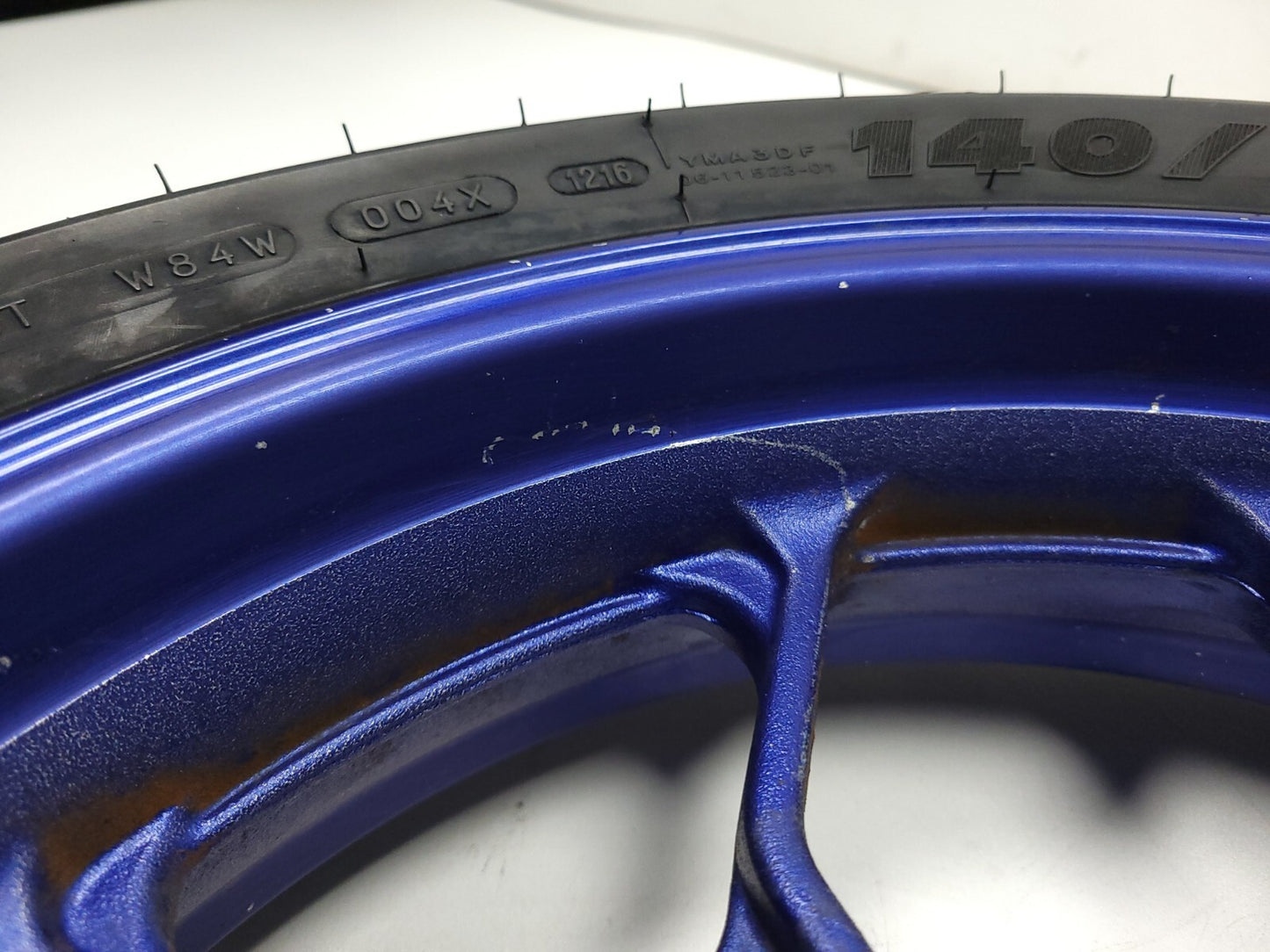 2015 - 2018 Yamaha Yzf-r3 Yzfr3 Rear Wheel Rim 17x2.75 & Tire 140/70-17 OEM
