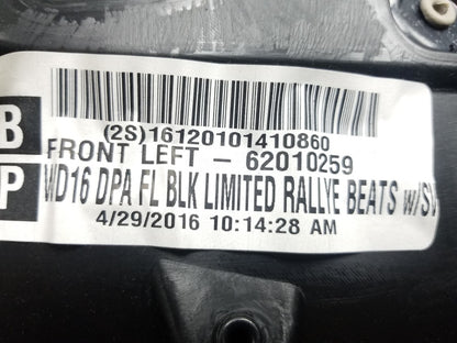 2016 Dodge Durango Front Door Panel Trim Driver Side Left OEM