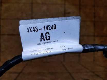 02-08 Jaguar X-type Door Wire Harness Rear Passenger Right Side OEM 86k