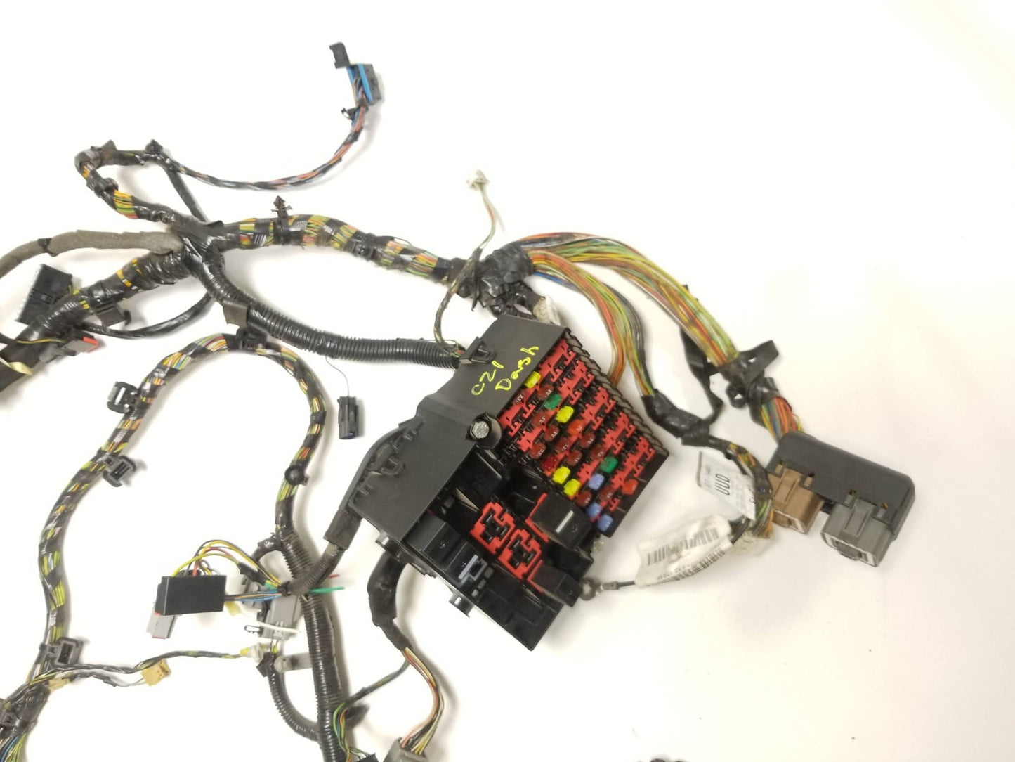 2010 Ford Transit Connect Main Dashboard Wiring Harness W/ Fuse Box OEM