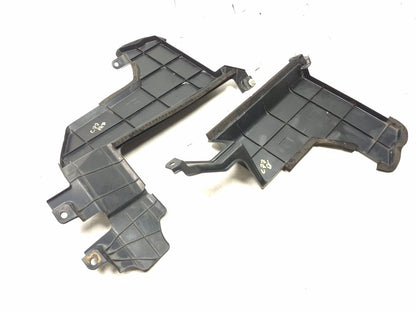 2012 Nissan Leaf Radiator Air Guide Cooling Duct Left & Right Pair OEM