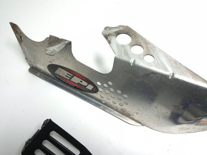 2014 Arctic Cat Zr 6000 Upper Frame Structure Chassis Belly Pan Skid Plate Kit
