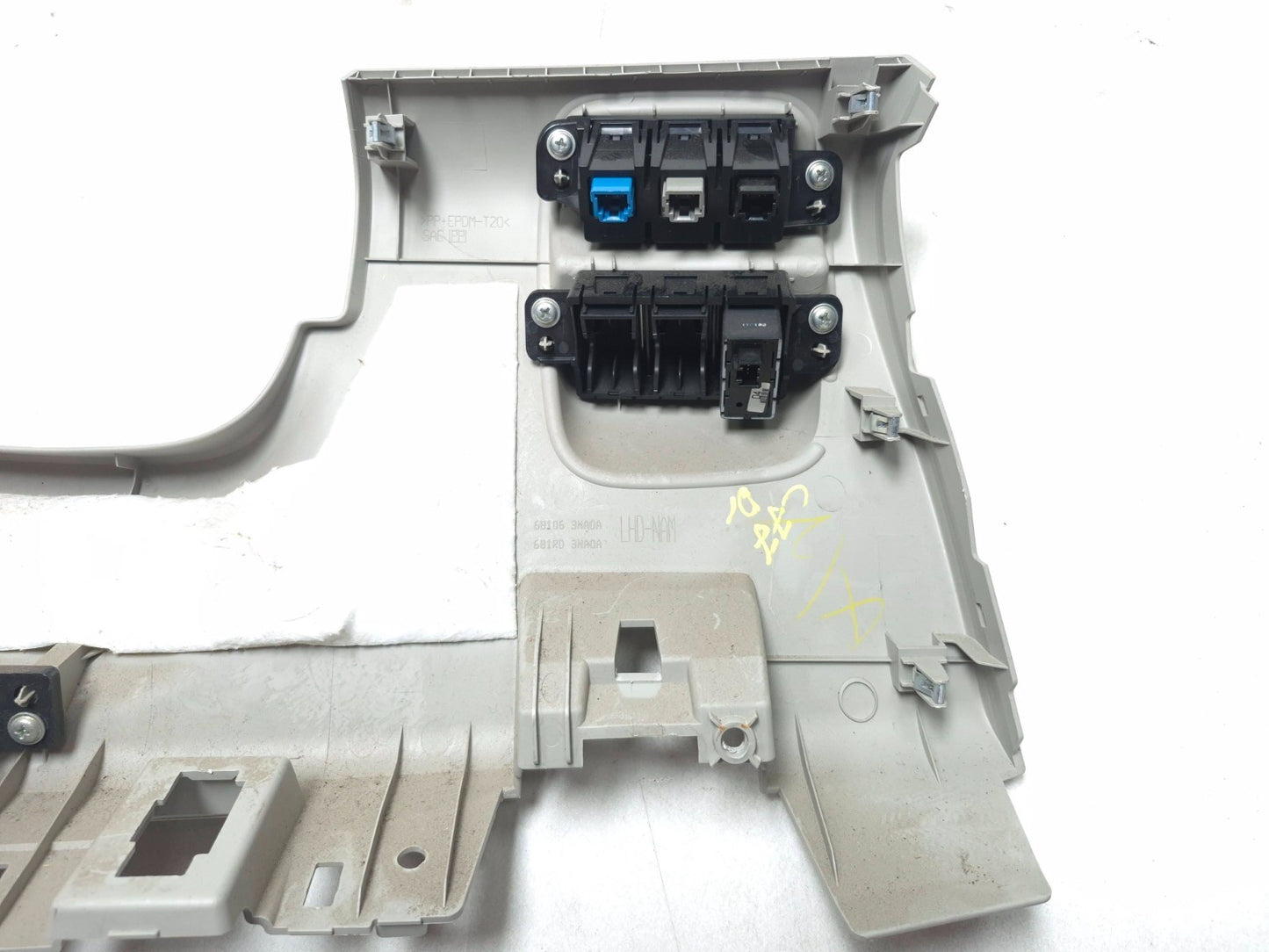 2012 Nissan Leaf Under Dash Knee Panel W/ Switches Driver Side Left OEM