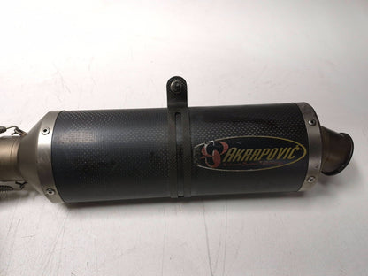 2005 Kawasaki Ninja Zx10r Exhaust Muffler Acrapovic Damaged OEM