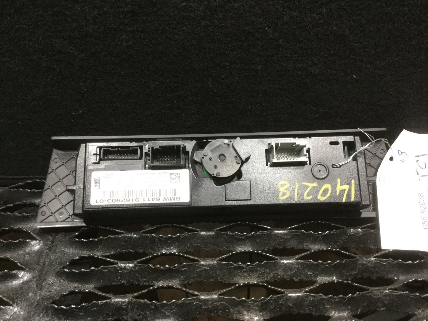 2007 2008 2009 BMW 335xi A/c Heater Climate Temperature Control OEM #38 101k
