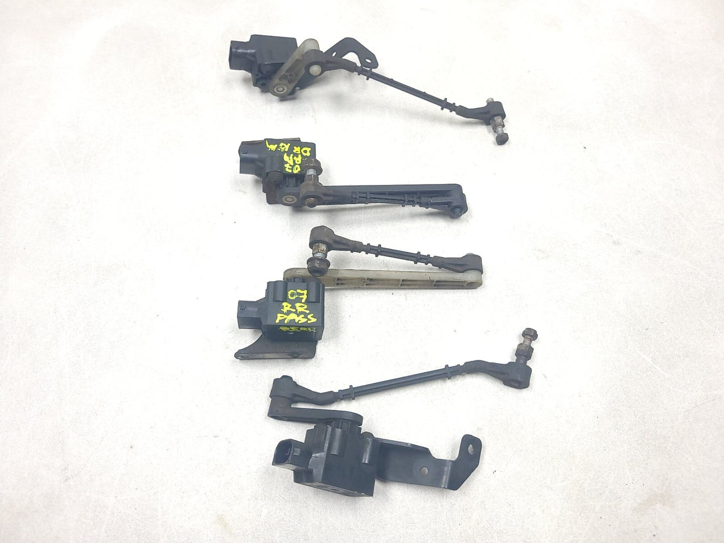 2007 Range Rover Suspension Height Level Sensor Front & Rear 4 Pcs OEM