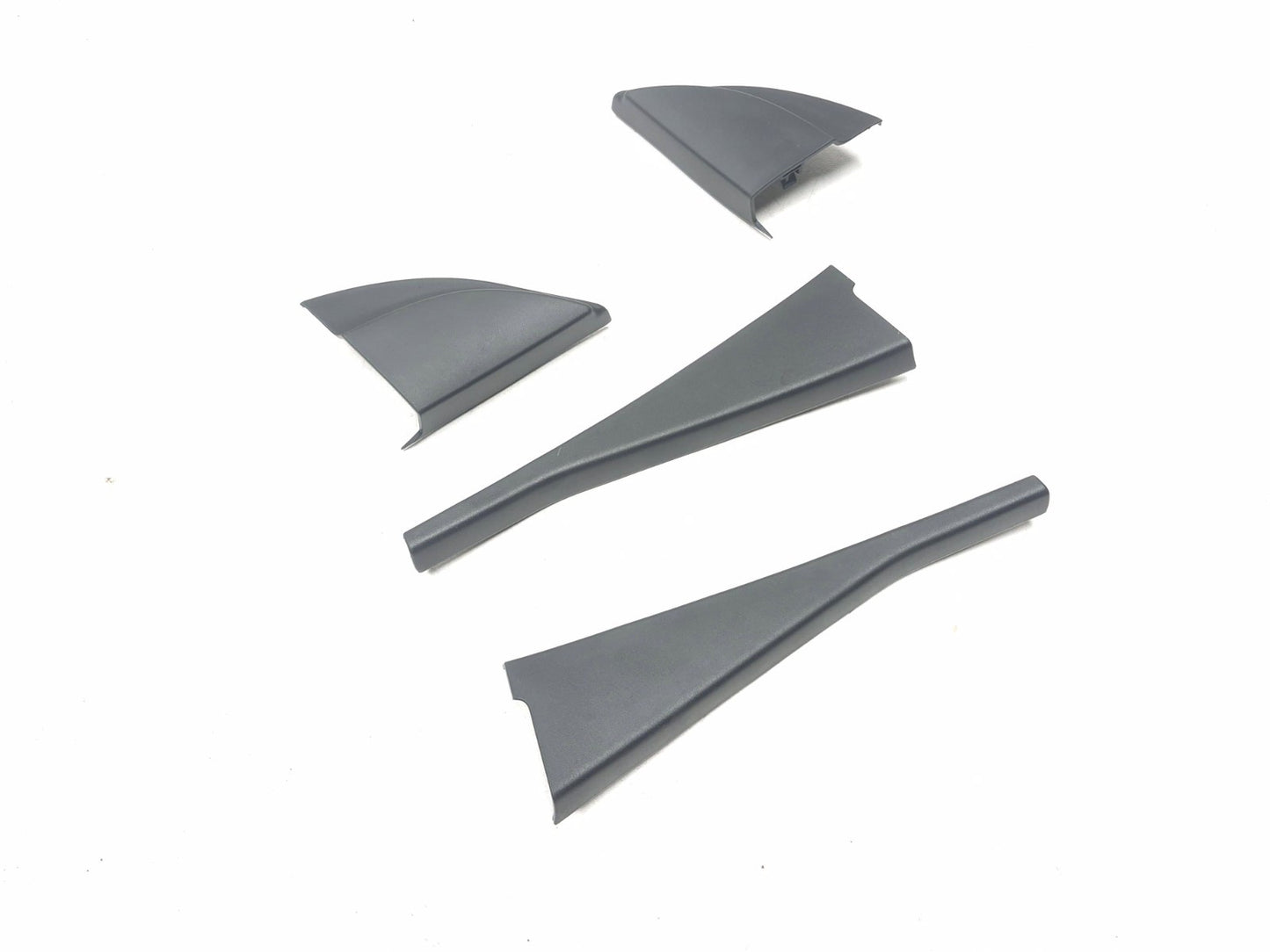 2012 Honda Cr-z Front Door Exterior Corner & Pillar Trim Cover 4 Pcs OEM