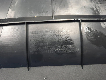 2021 Tesla Model 3 Y Center Console End Panel Cover Trim   OEM
