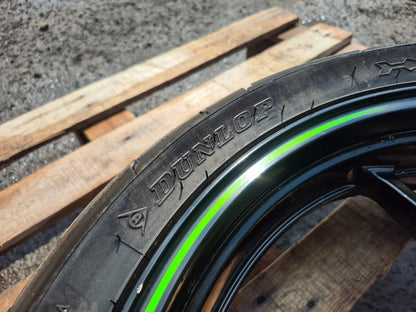 2023 Kawasaki Ninja 400 Ex400 Rear Wheel Rim & Tire  OEM