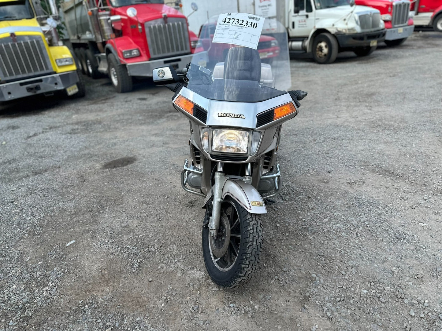 1987 Honda Goldwing 1200i Driveshaft  Right Mirror Assy OEM