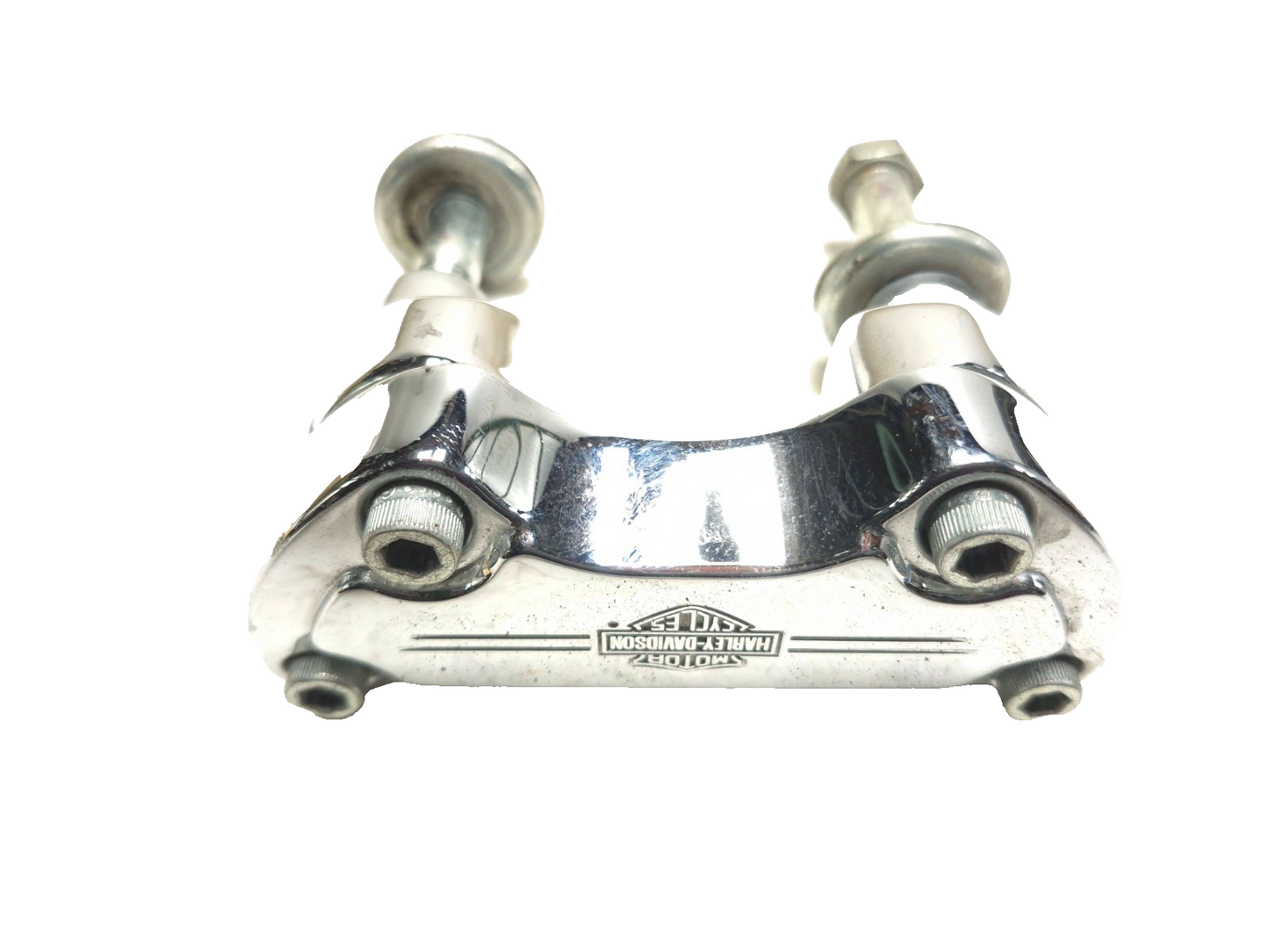 2004 Harley Softail Flstc Heritage Classic Handlebar Riser & Clamp OEM