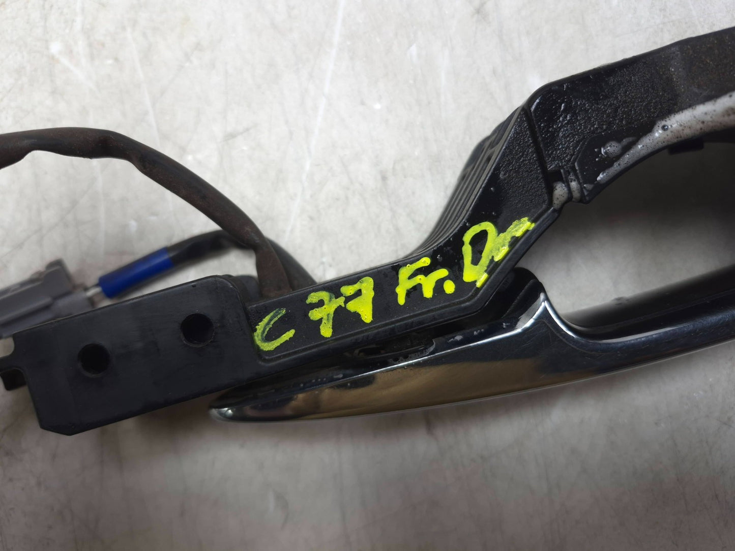 2012 Nissan Leaf Front Exterior Door Handle Driver Side Left OEM