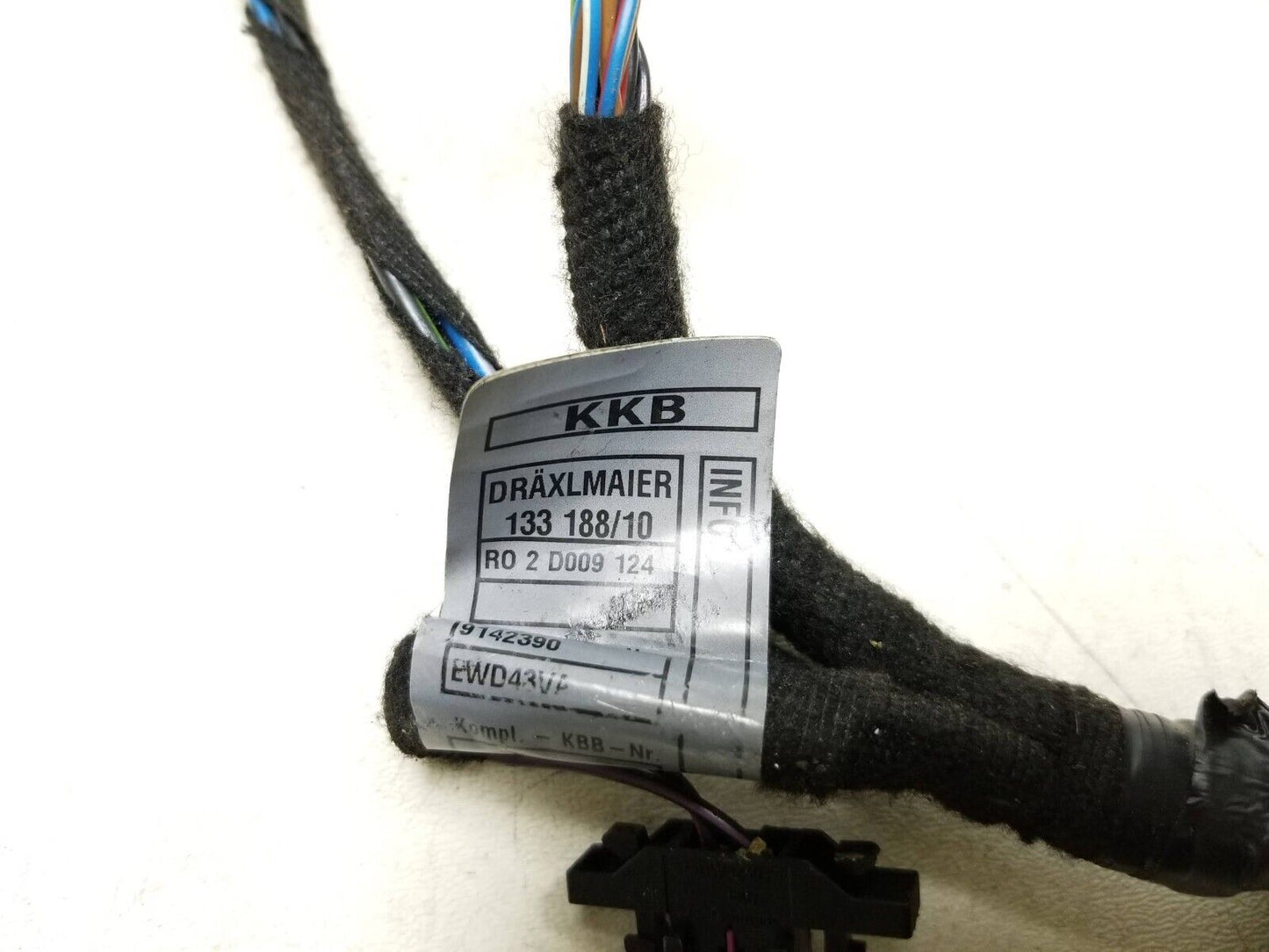 07 - 11 Mini Cooper Door Wire Harness Front Driver Side Left OEM