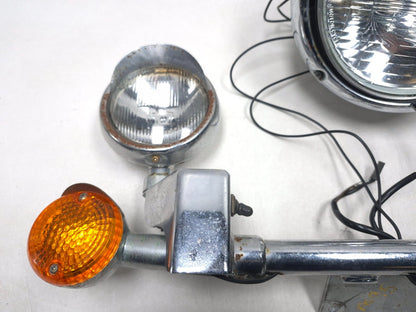 1999 Suzuki Intruder 1500 Headlamp & Turn Signal & Bracket Assy OEM