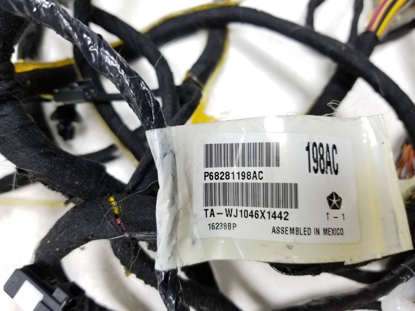 2016 - 2022 Dodge Durango Roof Headliner Hands Free Wiring Harness 3.6l OEM