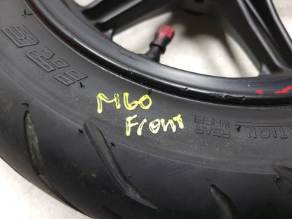 2017 - 2025 Kawasaki Z125 Pro Br125 Front Wheel Rim & Tire 100/90-12 OEM