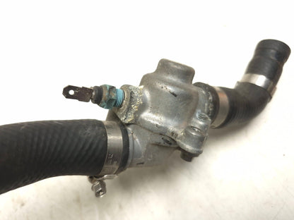 2007 Kawasaki Ninja 250 Ex250 F Coolant Hose Pipe W/ Thermostat OEM