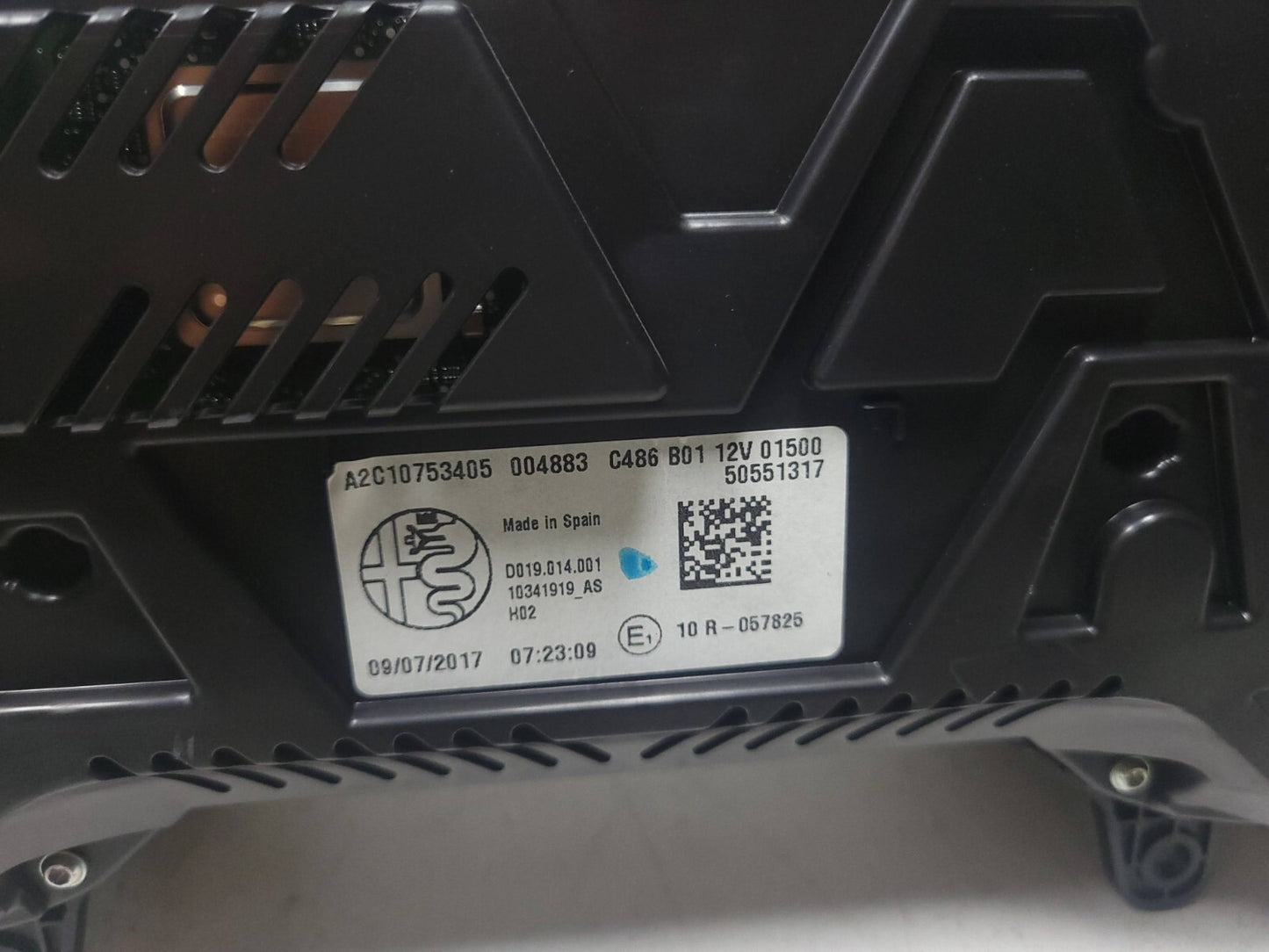 2017-2023 Alfa Romeo Stelvio Cluster Speedometer OEM 79k Miles 50551317