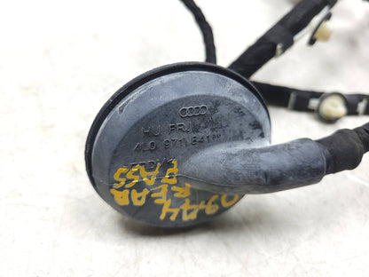 2009 - 2016 Audi A4 S4 Sedan Rear Door Wire Harness Passenger Side Right OEM